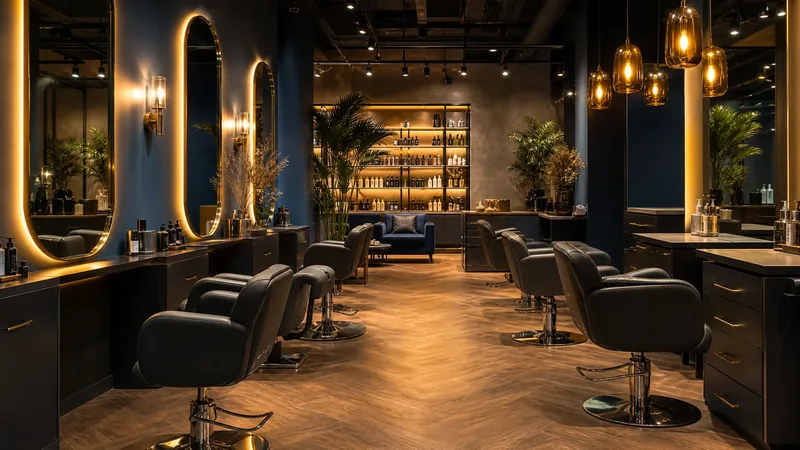 Bright salon interior with styling chairs, How to Start a Hair Salon or Cosmetology Business in Maine